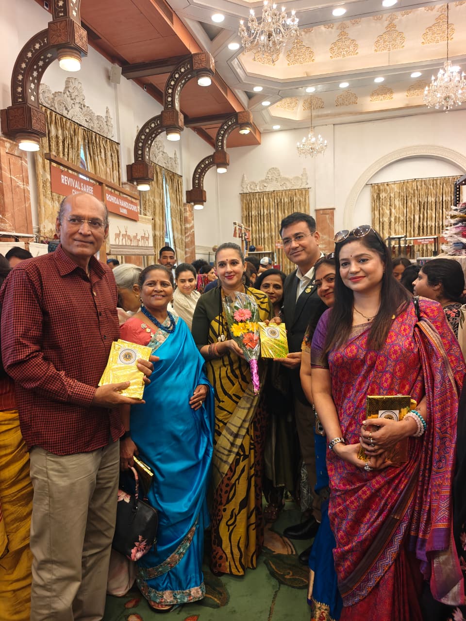 Felicitation & Bhagavad Gita Distribution at LVP URJA Festival