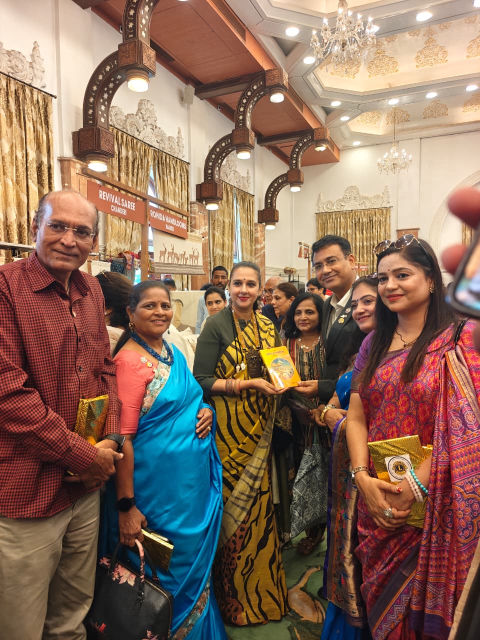 Felicitation & Bhagavad Gita Distribution at LVP URJA Festival